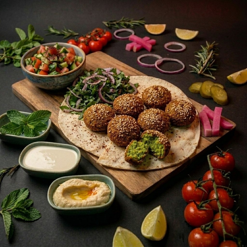 Falafel Teller