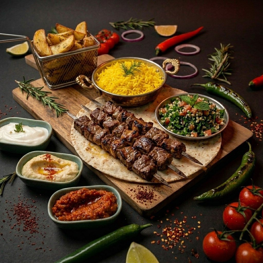 Shish Kebab Teller